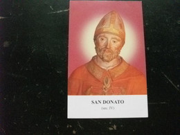 SANTINO HOLY PICTURE SAN DONATO - Santi