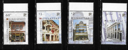 Singapore 2005 Buildings Joint Issue Belgium MNH - Singapur (1959-...)