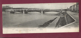 180721 - CARTE LETTRE PANORAMIQUE - 69 LYON - Vue Sur Le Rhône Prise Du Pont De Chemin De Fer - ND PHOT N° 1193 - Lyon 6