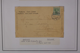 X4 ALLEMAGNE ALSACE ELSASS BELLE   CARTE 1904  PETIT BUREAU SAVERNE ZABERN POUR  LE HAVRE FRANCE+AFFR  . INTERESSANT - Sonstige & Ohne Zuordnung