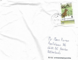 Macedonia 2021 Skopje WWF European Ground Squirrel Spermophilus Citellus Cover - Storia Postale