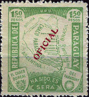 0023 Mi.Nr. 76 Paraguay (1935) Dienstmarke Ungebraucht Mit Falzrest - Paraguay