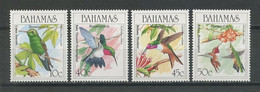 BAHAMAS 1989 N° 685/688 ** Neufs MNH Superbes C 32 € Faune Oiseaux Mouches Flore Fleurs Birds Fauna Animaux - Bahamas (1973-...)