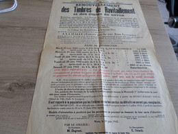 ADMINISTRATION VILLE DE MONS BELGIQUE RENOUVELLEMENT TIMBRES DE RAVITAILLEMENT CARTES - SAVONS 1942 - 1939-45