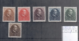 Österreich Michel Cat.No. Vlh/* 512/517 - Unused Stamps
