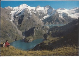 KAPRUN; Tauernkraftwerke - Werkspanorama Mit Stausee Wasserfallboden, Mooserbodensperre - Kaprun