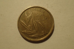 1981 - Belgique - Belgium - 20 FRANCS, Baudouin 1, Légende Belgie, KM 160 - 20 Francs