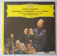 SCHUBERT - Symphonies N° 8  Inachevée Et 4 Tragique- Orch Symph Chicago/Giulini - Deutsche Grammophon - Classica