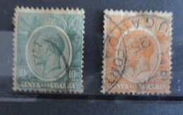 Kenya & Uganda 1922-1927 Yv 3 & 6 (117) - Kenya & Oeganda