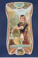 CPA Calendrier Savon Le Chat Publicité Publicitaire Art Nouveau Voir Dos Ecosse - Small : 1901-20