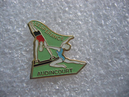 Pin's Du Club De Gymnastique "l'esperance" De La Ville De AUDINCOURT (Dépt 25) - Gymnastique