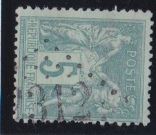 FRANCE - CACHET JOUR DE L'AN GC 2312 2451 2599 SUR 75 TYPE SAGE COTE 17 EUR - Oblitérés