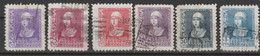 1938-1939 Isabel La Católica Edifil 855 A 860 Serie Completa - 1931-50 Usados
