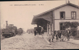 Marolles Les Braults (72) La Gare CPA Non Circulée - Marolles-les-Braults