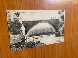 QUINSON - Pont Romain Restauré Et Passerelle Mobile De Jaugeage - Other Municipalities