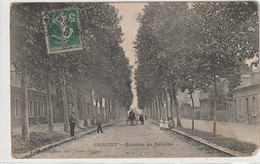 Delcampe - DEPT 02 : édit. F Barnaud  : Chauny Avenue De Sélaine - Chauny