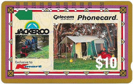 Australia - Telstra (Anritsu) - Advertising Cards - K-mart-Jackaroo, 08.1993, 10$, 50.000ex, Used - Australië