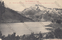 CARTOLINA  HAUTE VALLEE D"AURE,HAUTES PYRENEES,.FRANCIA,LAC D"AUMAR ET MASSIF DU NEOVIELLE M.3092,NON VIAGGIATA - Vielle Aure