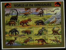 TANZANIA 1998 DINOSAURS MNH VF!! - Vor- U. Frühgeschichte