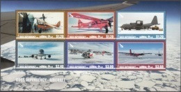 Ross Depency 2018 Bloc Feuillet Les Transport Aèriens En Régions Polaires Neuf ** - Unused Stamps