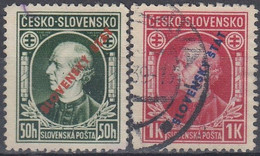 SLOVAKIA 24-25,used - Gebraucht