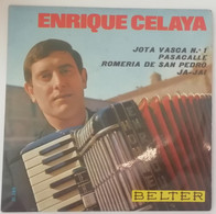 Enrique Celaya Jota Vasca Nº1 / Pasacalle / Romeria De San Pedro / Ja-Jai - Año 1967 - Otros - Canción Española