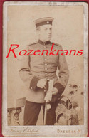 Old Original Photo Oude Foto Duitse Soldaat German Soldier Deutscher Soldat Allemand Wehrmacht Dresden Sabel Sabre - Uniform