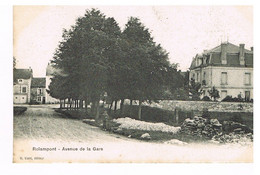 07- 2021 -ZUD - HAUTE MARNE - 52 - ROLLAMPONT  Près De Langres - Avenue De La Gare - Doulaincourt