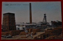 CPA 1913 Colorisée Velaine S/Sambre - Charbonnage - Sambreville