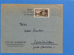 Saar 1935 Lettre De Saarbrücken (G2667) - Lettres & Documents