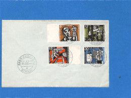 Saar 1957 Lettre De Saarbrücken (G2674) - Storia Postale