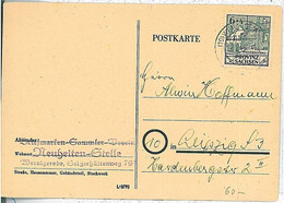 27193  - GERMANY SACHSEM -  POSTAL HISTORY : CARD 1946 - Lettres & Documents