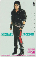 Télécarte JAPON / 110-34080 - MICHAEL JACKSON - Musique Pop Rock  MUSIC JAPAN Free Phonecard - 737 - Musique