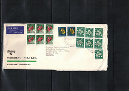 New Zealand 1961 Interesting Airmail Letter - Cartas & Documentos
