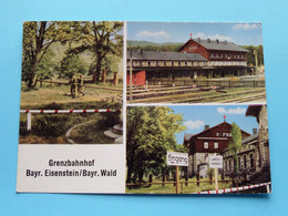 Grenzbahnhof Bayr Eisenstein / Bayr. Wald ( Kohlbauer ) Anno 19?? ( See Photo / Scans ) ! - Regen