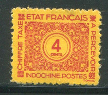 INDOCHINE- Taxe Y&T N°78- Neuf Sans Gomme - Postage Due