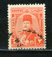 EGYPTE - ROI -  N° Yt 224 Obli. - Used Stamps