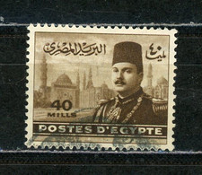 EGYPTE - ROI -  N° Yt 257 Obli. - Used Stamps
