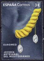 ESPAÑA 2021 ** MNH ED. 5506 EUROMED. JOYERIA ARTESANAL DEL MEDITERRANEO - Unused Stamps