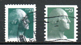 USA. Timbres Oblitérés De 2001 & 2002. George Washington. - George Washington