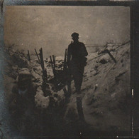 Photo 14 18 WYTSCHAETE (Wijtschate, Heuvelland) - Tranchée Allemande Sous La Neige (A231, Ww1, Wk 1) - Heuvelland