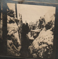 Photo 14 18 WYTSCHAETE (Wijtschate, Heuvelland) - Tranchée Allemande Sous La Neige (A231, Ww1, Wk 1) - Heuvelland