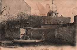 BANLIEUE DE MARSEILLE - BOUCHES DU RHONE - QUARTIER SAINT JULIEN - LA FONTAINE - Saint Barnabé, Saint Julien, Montolivet