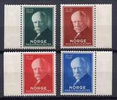 A7111) Norwegen Mi.211-214 **/* Postfrisch / Teils Mit Winziger Falzspur - Neufs