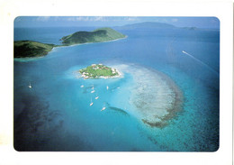 Marina Cay, British Virgin Islands 1985(D.Thornton AD0012-Extra Large Postcard 170mm X 125mm - Britse Maagdeneilanden