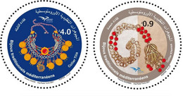 Tunisie 2021- Euromed: Bijoux Traditionnel Méditerranéen Coin Daté - Tunisia (1956-...)