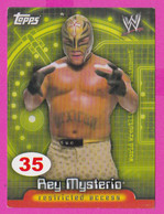 264824 / # 35 Rey Mysterio , Restricted Access , Topps  , WrestleMania WWF , Bulgaria Lottery , Wrestling Lutte Ringen - Trading-Karten