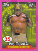 264825 / # 35 Rey Mysterio , Restricted Access , Topps  , WrestleMania WWF , Bulgaria Lottery , Wrestling Lutte Ringen - Tarjetas