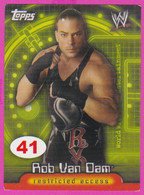 264835 / # 41 Rob Van Dam , Restricted Access , Topps  , WrestleMania WWF , Bulgaria Lottery , Wrestling Lutte Ringen - Trading Cards