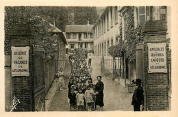 Bagnères De Bigorre * Fédération Des Amicales Et Oeuvres Laïques De Lot Et Garonne * Colonie De Vacances * L'entrée - Bagneres De Bigorre